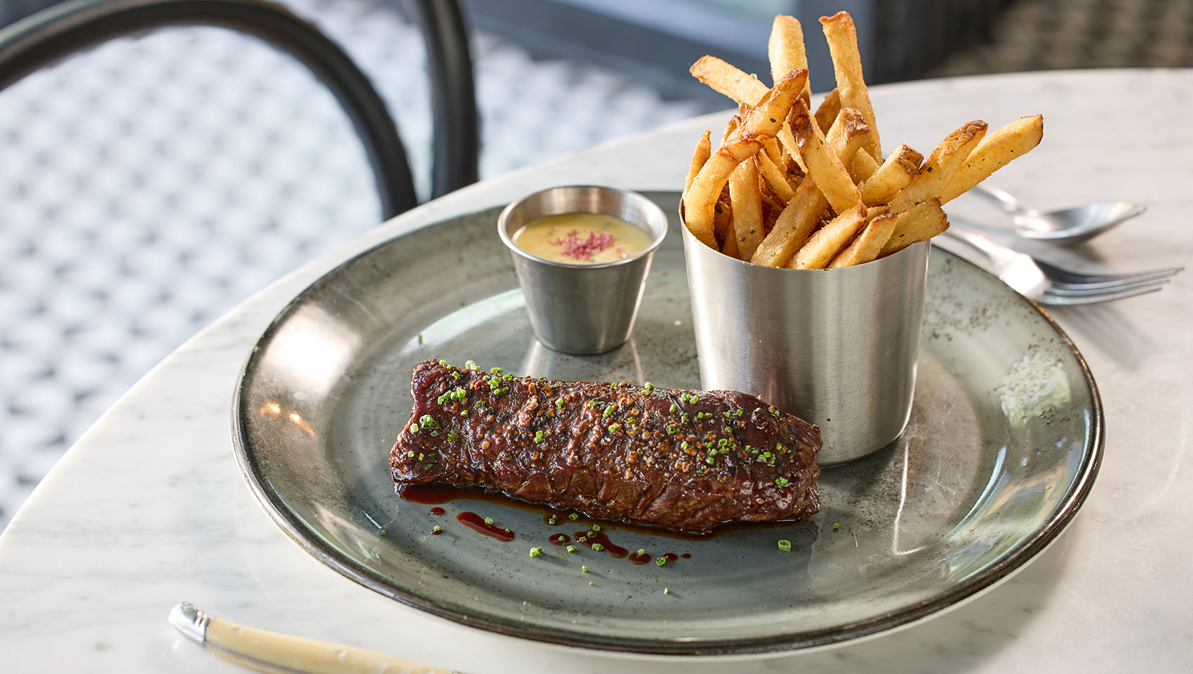 Steak au poivre