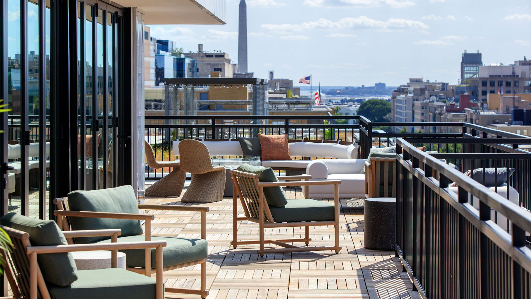 Kimpton Banneker rooftop bar