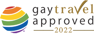 gay travel approved 2022 logo